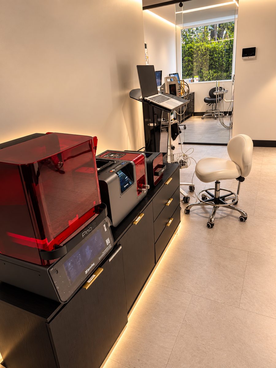 In-office 3D printers used for same-day crowns at TruGlo Calabasas